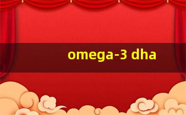 omega-3 dha